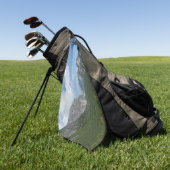 Serviette De Golf Point d'inspiration dans le parc national Yosemite (Vert)