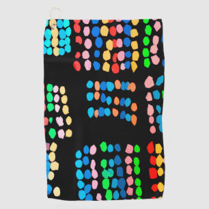 Serviette De Golf Points colorés