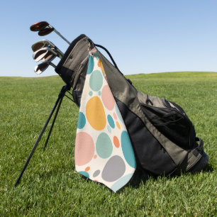 Serviette De Golf Pois coloré