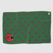 Serviette de golf Pois Ladybug (Horizontal)