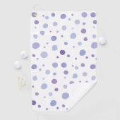 Serviette De Golf pois peint à la main (En situation)