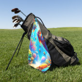 Serviette De Golf Poisson (Vert)