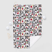 Serviette De Golf Poker (En situation)
