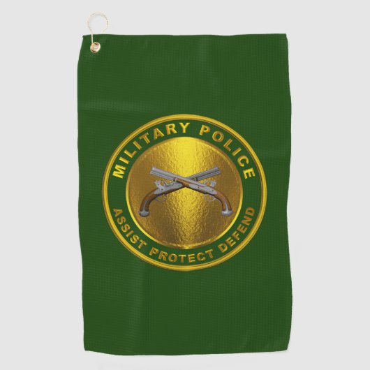 Serviette De Golf Police militaire (Devant)