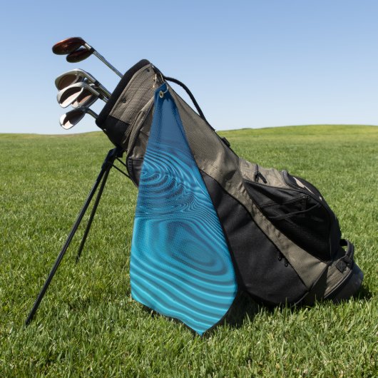 Serviette De Golf Pommes bleu Aqua (Vert)