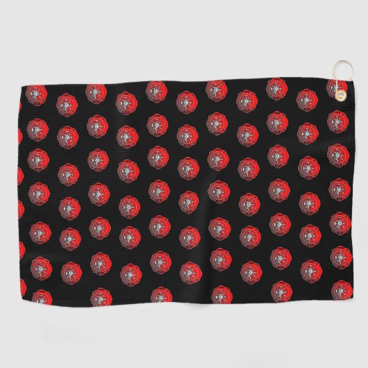 serviette de golf pompier (Horizontal)