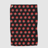 serviette de golf pompier (Devant)