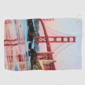 Serviette De Golf Pont d'or (Horizontal)