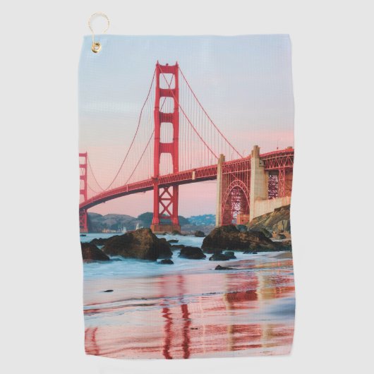 Serviette De Golf Pont d'or (Devant)