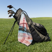 Serviette De Golf Pont d'or (Vert)