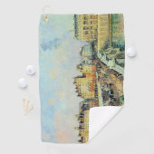 Serviette De Golf Pont Neuf, Après-midi, Sunlight Camille Pissarro (En situation)