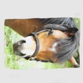SERVIETTE DE GOLF PONY BROWN (Horizontal)