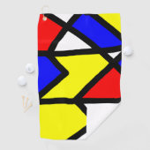 Serviette De Golf Pop-art96 (En situation)