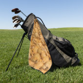 Serviette De Golf Popcorn (Vert)