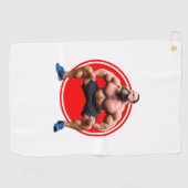 Serviette De Golf Porté Musculaire (Horizontal)