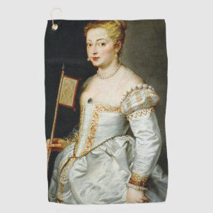 Serviette De Golf Portrait de femme de Pierre Paul Rubens