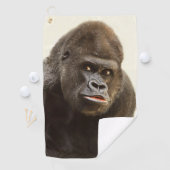 Serviette De Golf Portrait de gorille de Silverback (En situation)