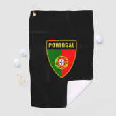 Serviette De Golf Portugal (En situation)