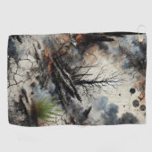 Serviette de golf post-apocalyptique (Horizontal)