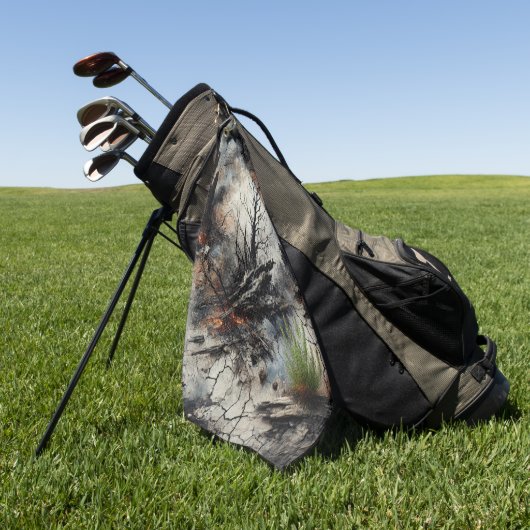 Serviette de golf post-apocalyptique (Vert)