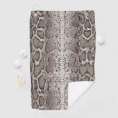Serviette De Golf Poster de animal de peau de serpent (En situation)