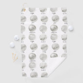 Serviette De Golf Potentiel de balle de golf (En situation)