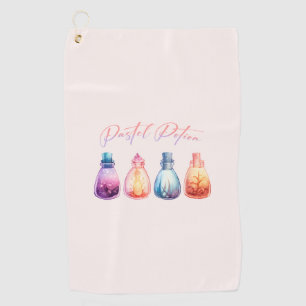 Serviette De Golf Potion Pastel