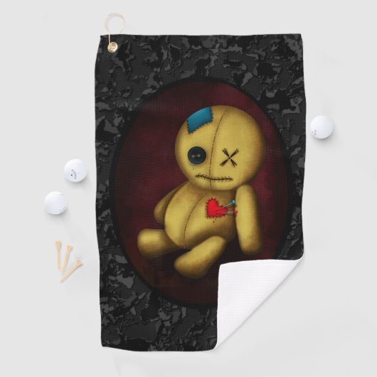 Serviette De Golf Poupée Voodoo Rag (En situation)