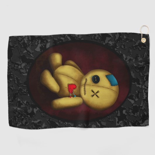 Serviette De Golf Poupée Voodoo Rag (Horizontal)