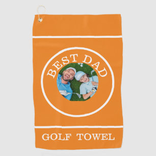 Serviette de golf pour le meilleur papa