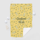 Serviette de golf pour Motif de thé glacé (En situation)