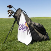 Serviette de golf pour un roi : Meilleure édition  (Vert)