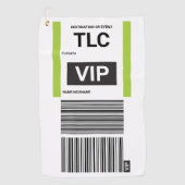 SERVIETTE DE GOLF POUR VOYAGE VIP (Devant)