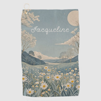 Serviette De Golf Pré lunaire personnalisé