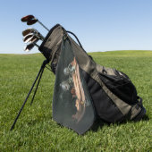 Serviette De Golf Près De L'Expérience De La Mort Voir Le Mal Esprit (Vert)