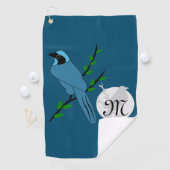 Serviette De Golf Pretty Turquoise (En situation)