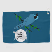 Serviette De Golf Pretty Turquoise (Horizontal)