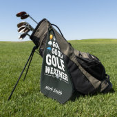 Serviette De Golf Prévisions de golf pour golfeur (Vert)