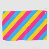 Serviette De Golf Pride Égalité des droits Diversité Inclusion pour (Horizontal)
