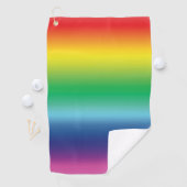 Serviette De Golf Pride lgbtq lgbt arc-en-ciel drapeau gay couleurs (En situation)