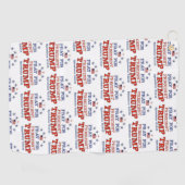 SERVIETTE DE GOLF PRIER POUR TRUMP (Horizontal)