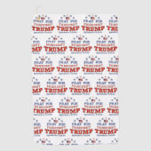 SERVIETTE DE GOLF PRIER POUR TRUMP (Devant)