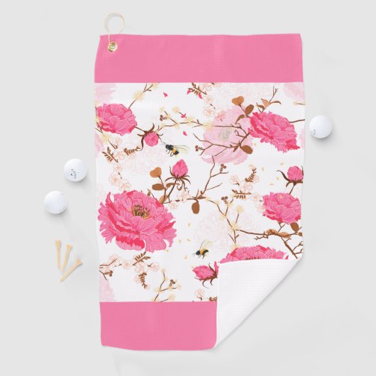Serviette De Golf printemps (En situation)