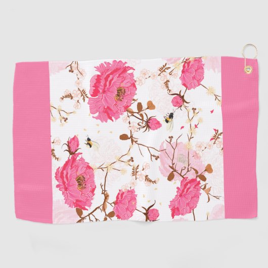 Serviette De Golf printemps (Horizontal)