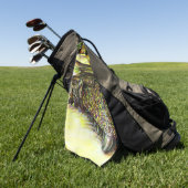 Serviette De Golf Pris la possession d'options (Vert)