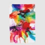 Serviette De Golf Prisme de bijoux - Aquarelle (Devant)