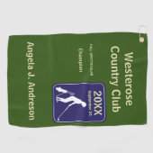 Serviette De Golf Prix du Tournoi de golf 🏌 (Horizontal)