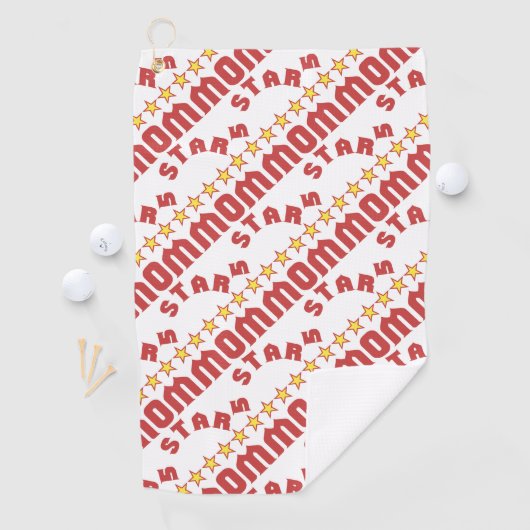 Serviette De Golf Prix Five Star Mom Tiled (En situation)