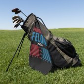 Serviette De Golf Procureur contre délinquant 2024 (Vert)