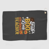 Serviette De Golf Professeur de 4e année Faboolous Halloween (Horizontal)